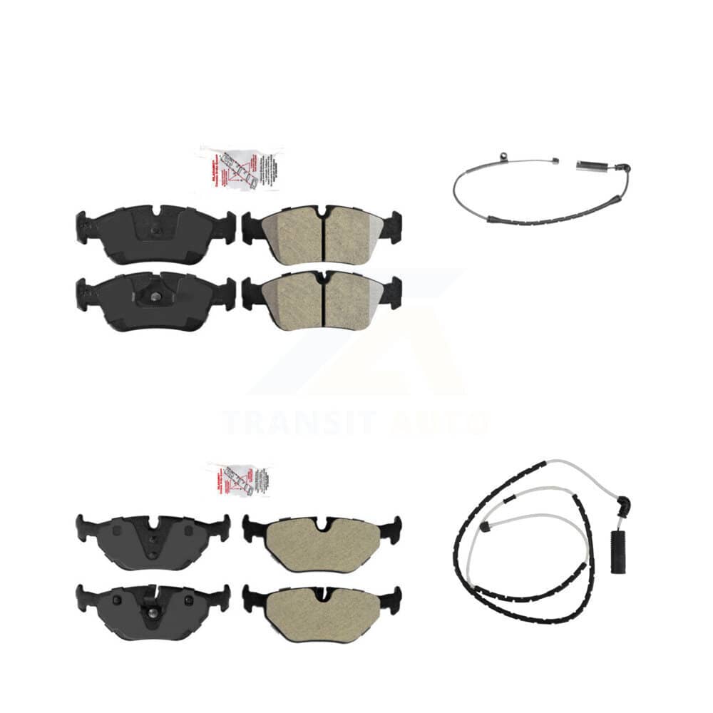 AmeriBRAKES - KNW-100042 - Front and Rear Disc Brake Pad Kits