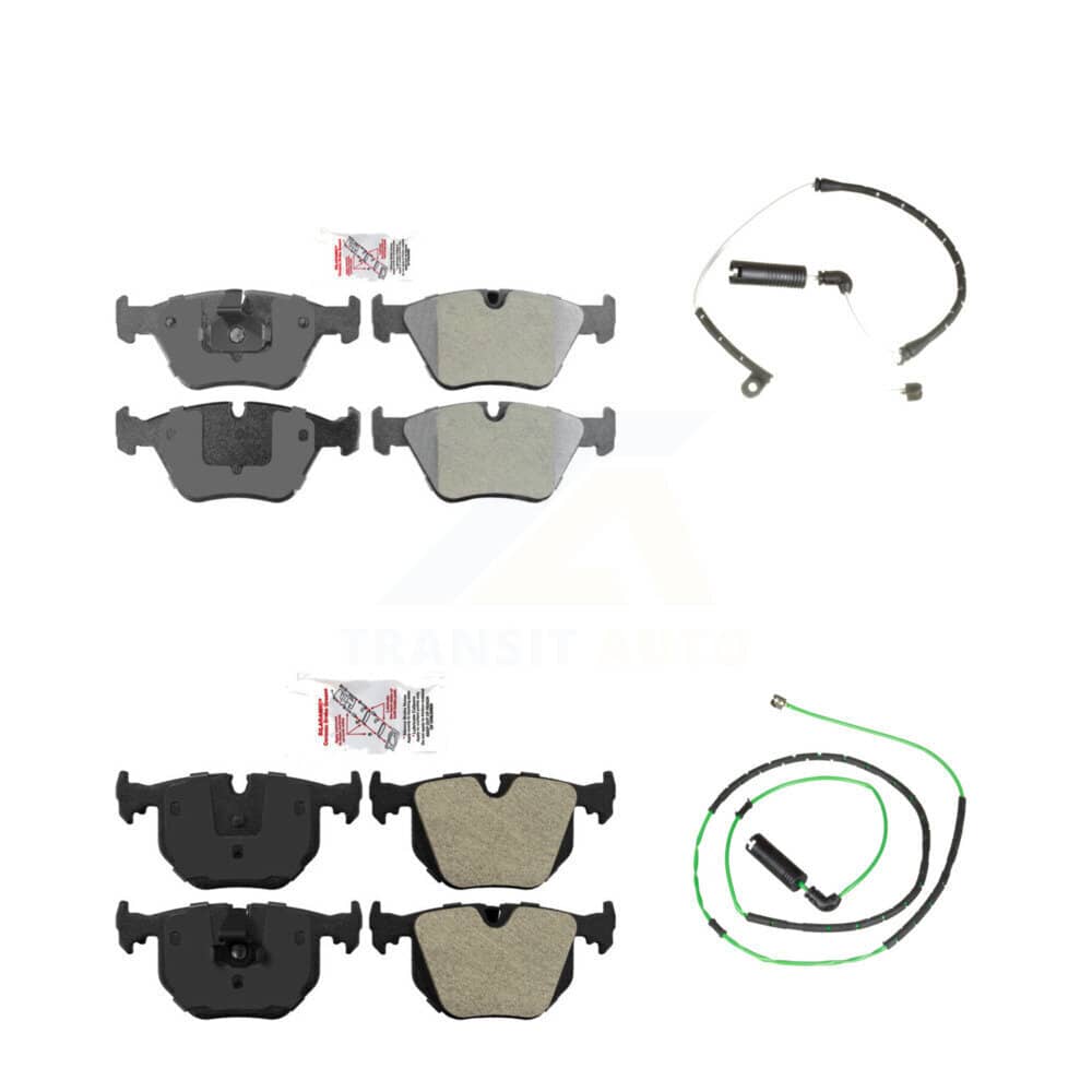 AmeriBRAKES - KNW-100043 - Front and Rear Disc Brake Pad Kits