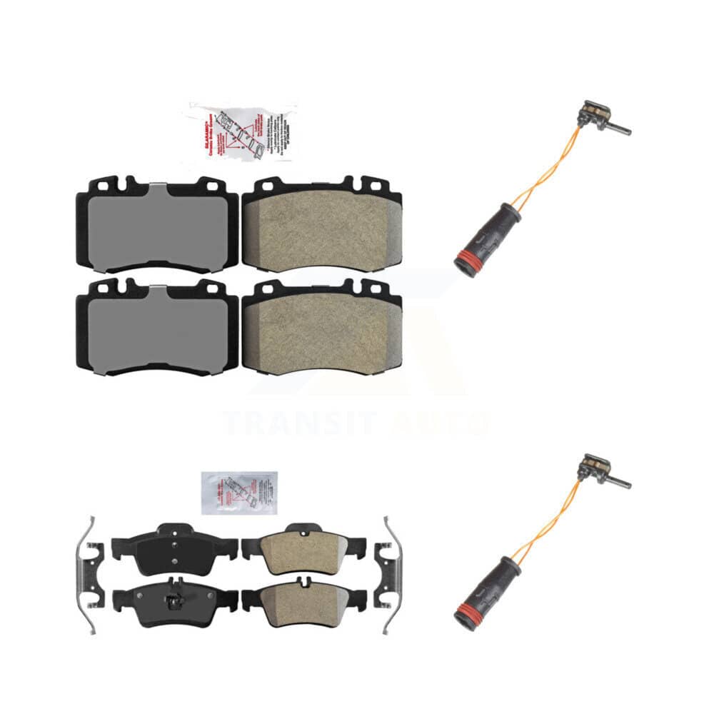 AmeriBRAKES - KNW-100069 - Front and Rear Disc Brake Pad Kits