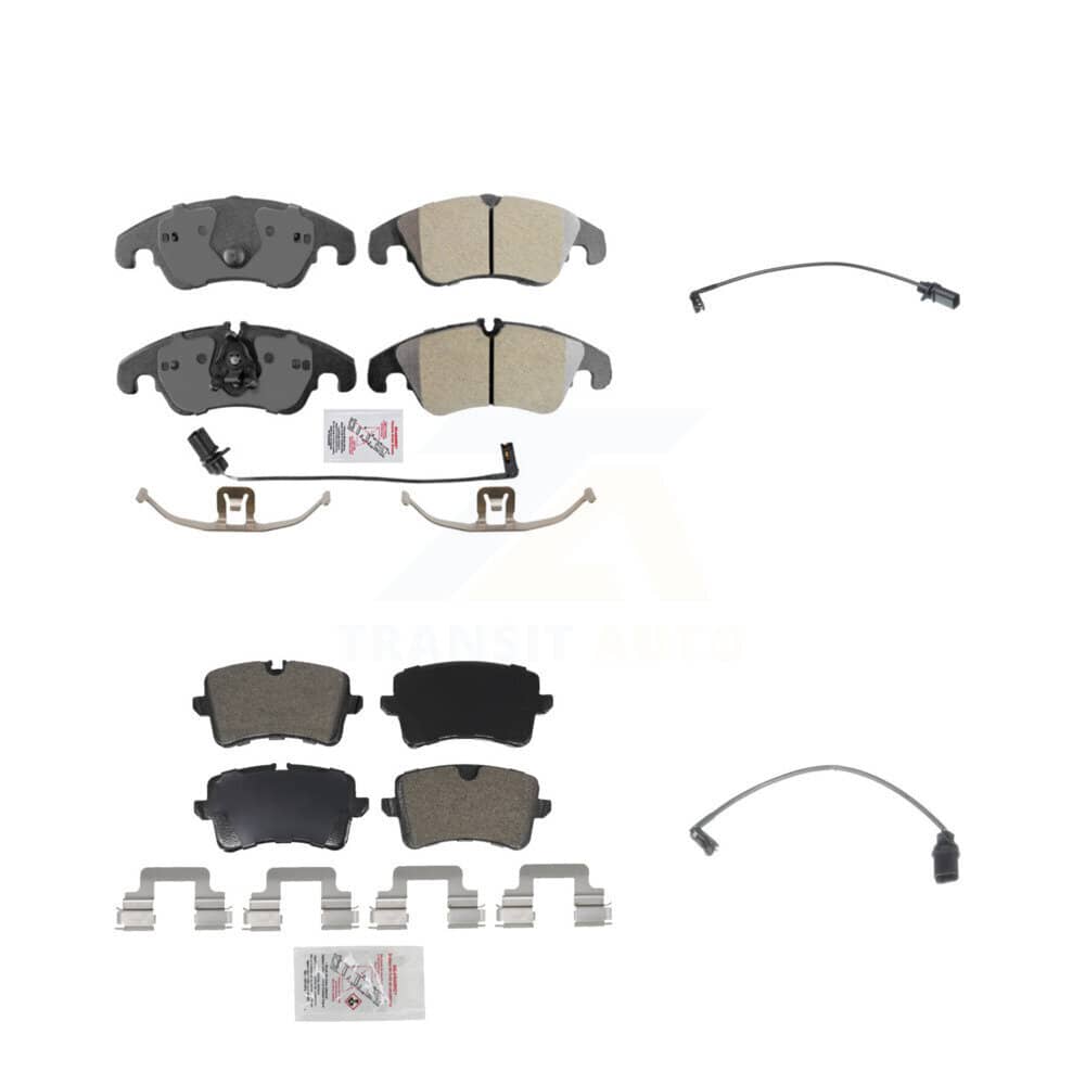 AmeriBRAKES - KNW-100090 - Front and Rear Disc Brake Pad Kits
