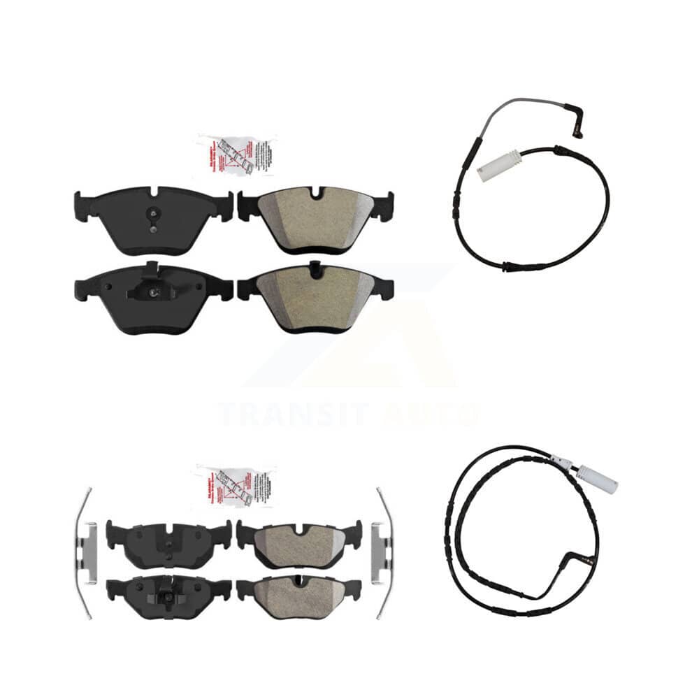 AmeriBRAKES - KNW-100105 - Front and Rear Disc Brake Pad Kits