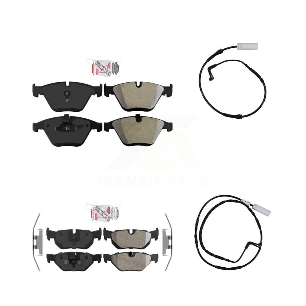 AmeriBRAKES - KNW-100114 - Front and Rear Disc Brake Pad Kits