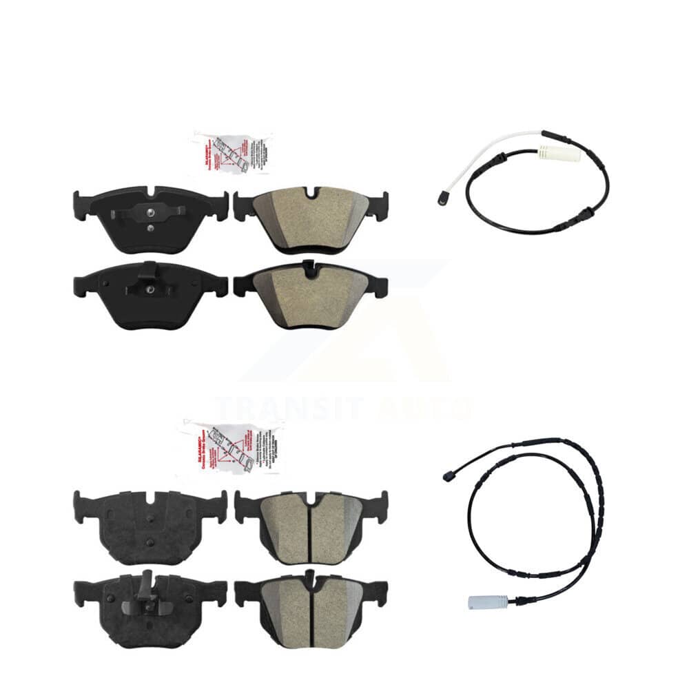 AmeriBRAKES - KNW-100136 - Front and Rear Disc Brake Pad Kits