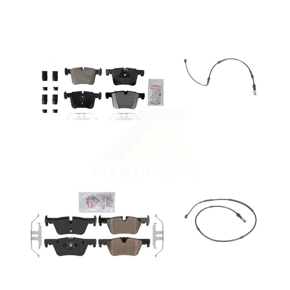 AmeriBRAKES - KNW-100138 - Front and Rear Disc Brake Pad Kits