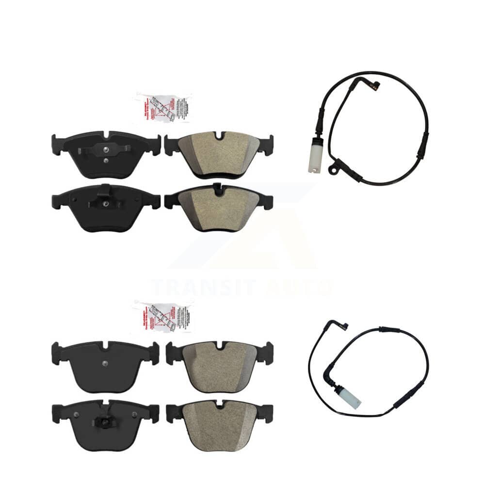 AmeriBRAKES - KNW-100181 - Front and Rear Disc Brake Pad Kits