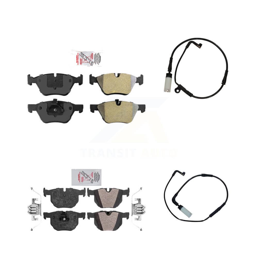 AmeriBRAKES - KNW-100182 - Front and Rear Disc Brake Pad Kits