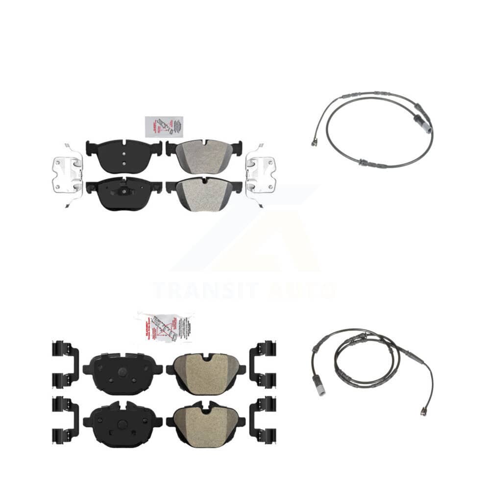 AmeriBRAKES - KNW-100188 - Front and Rear Disc Brake Pad Kits