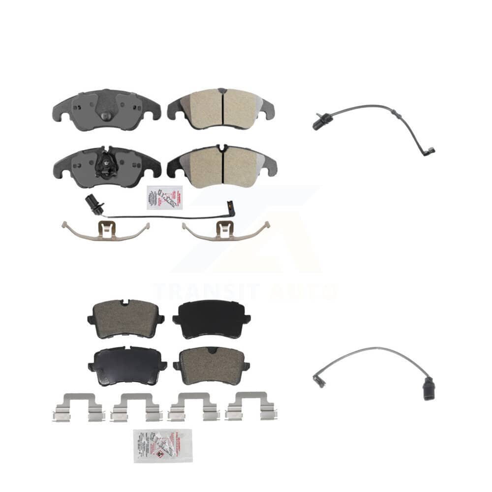 AmeriBRAKES - KNW-100194 - Front and Rear Disc Brake Pad Kits