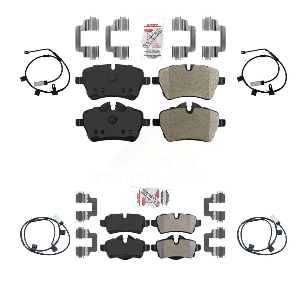 AmeriBRAKES - KNW-100212 - Front and Rear Disc Brake Pad Kits