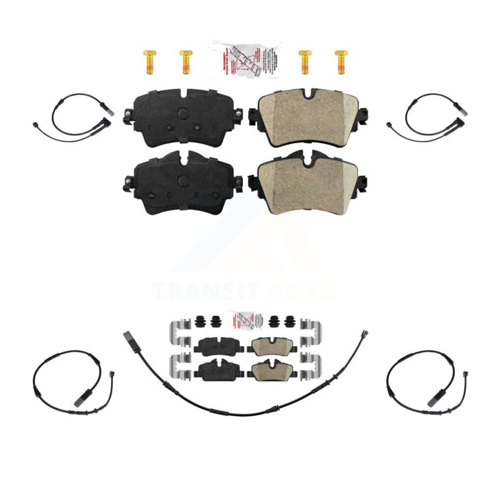 AmeriBRAKES - KNW-100222 - Front and Rear Disc Brake Pad Kits