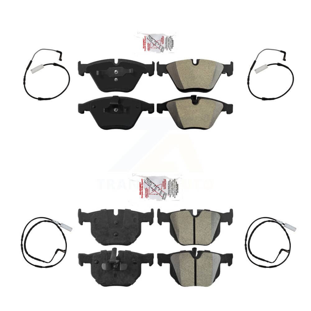 AmeriBRAKES - KNW-100246 - Front and Rear Disc Brake Pad Kits