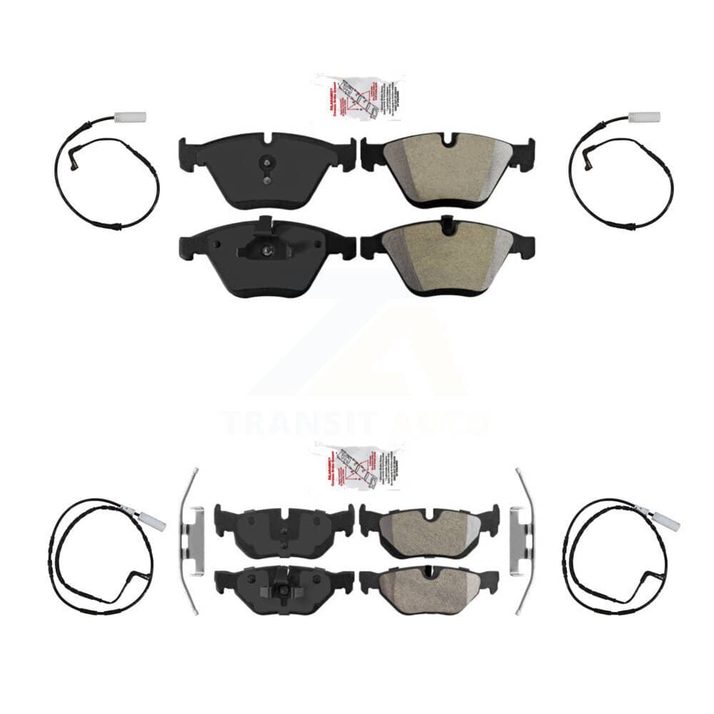 AmeriBRAKES - KNW-100247 - Front and Rear Disc Brake Pad Kits