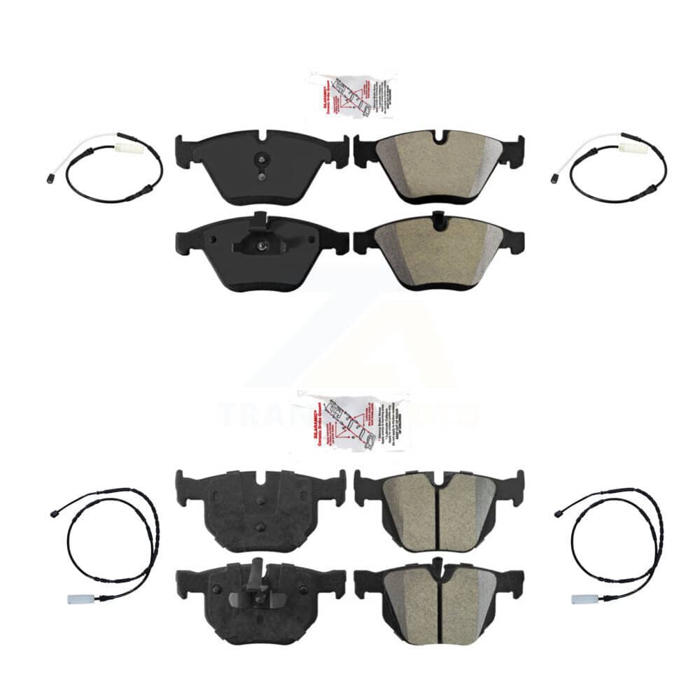 AmeriBRAKES - KNW-100260 - Front and Rear Disc Brake Pad Kits