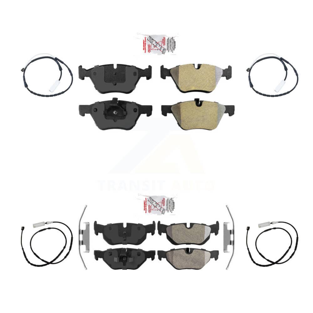 AmeriBRAKES - KNW-100274 - Front and Rear Disc Brake Pad Kits