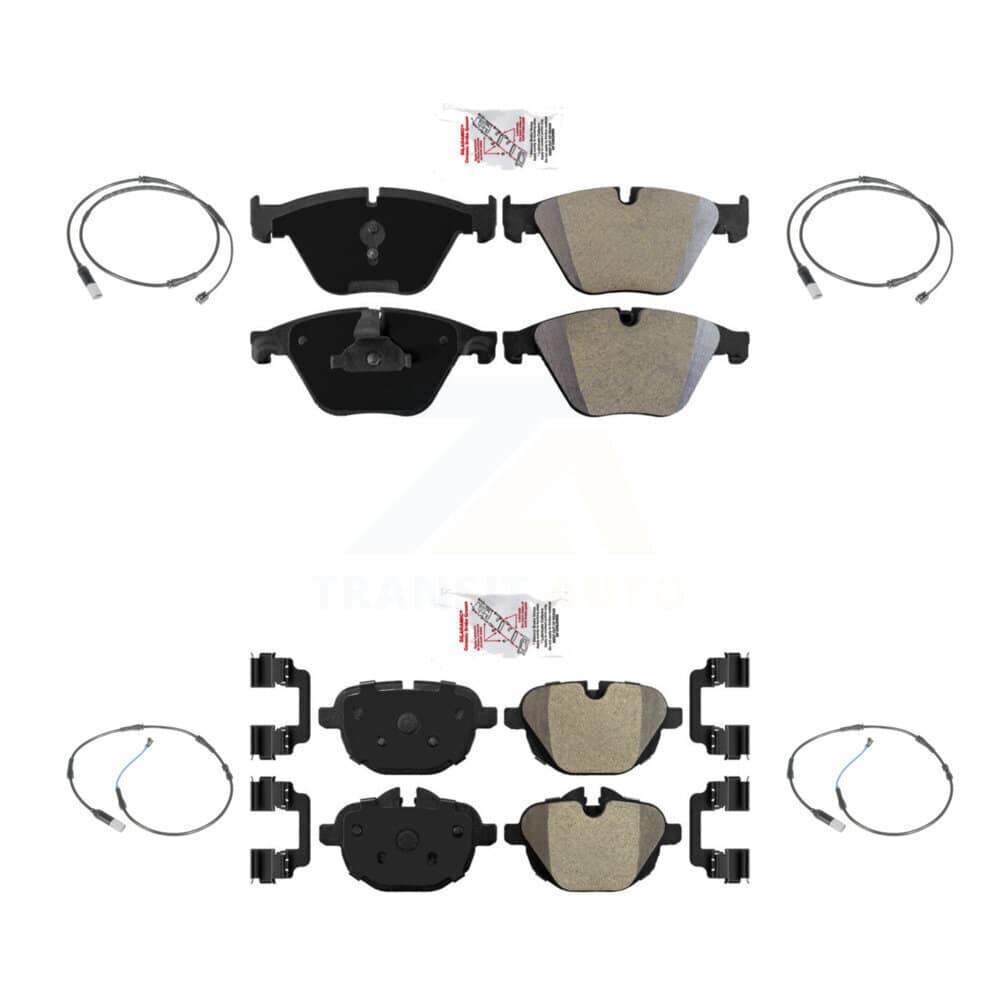 AmeriBRAKES - KNW-100290 - Front and Rear Disc Brake Pad Kits