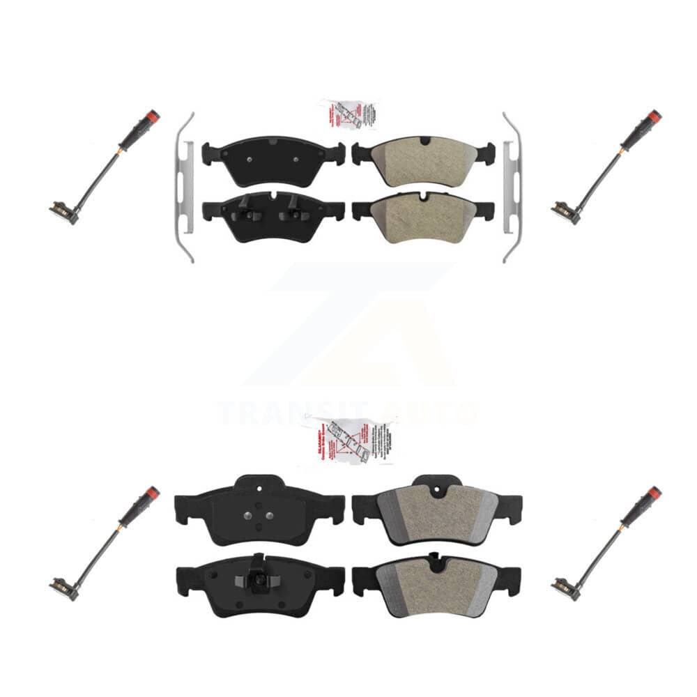 AmeriBRAKES - KNW-100300 - Front and Rear Disc Brake Pad Kits
