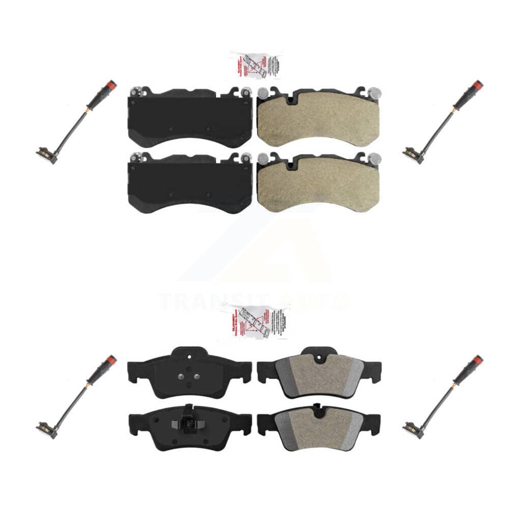AmeriBRAKES - KNW-100302 - Front and Rear Disc Brake Pad Kits