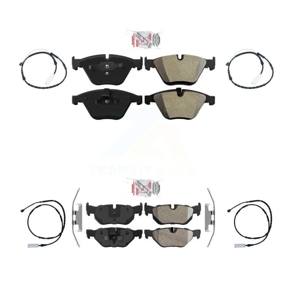 AmeriBRAKES - KNW-100356 - Front and Rear Disc Brake Pad Kits