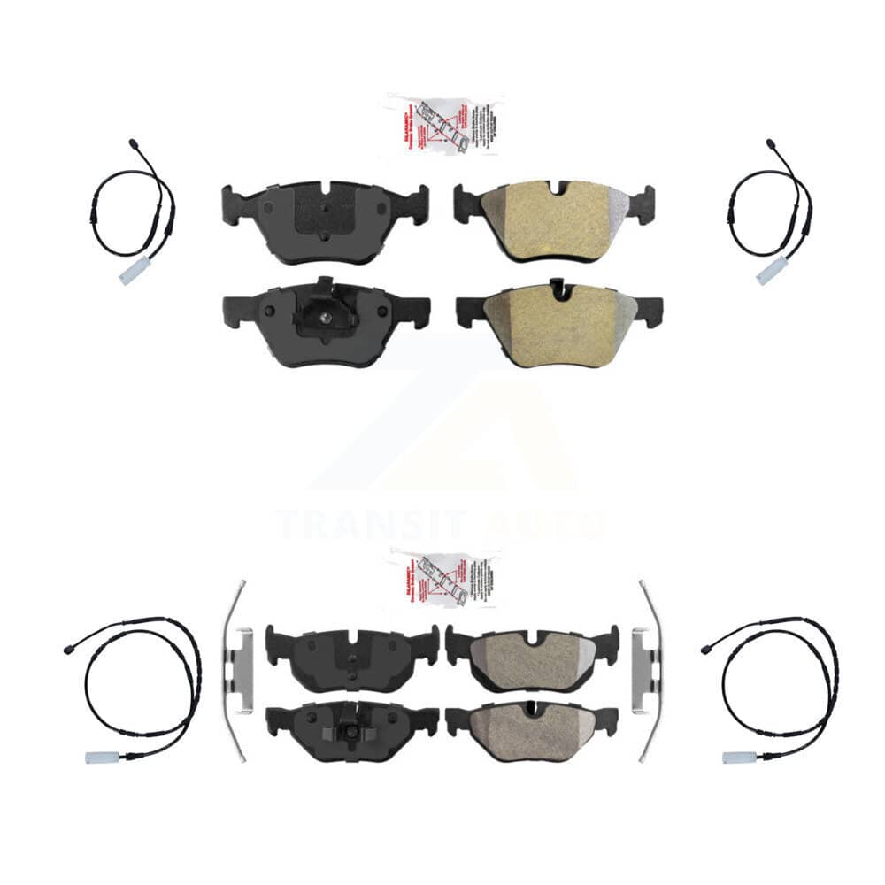 AmeriBRAKES - KNW-100357 - Front and Rear Disc Brake Pad Kits