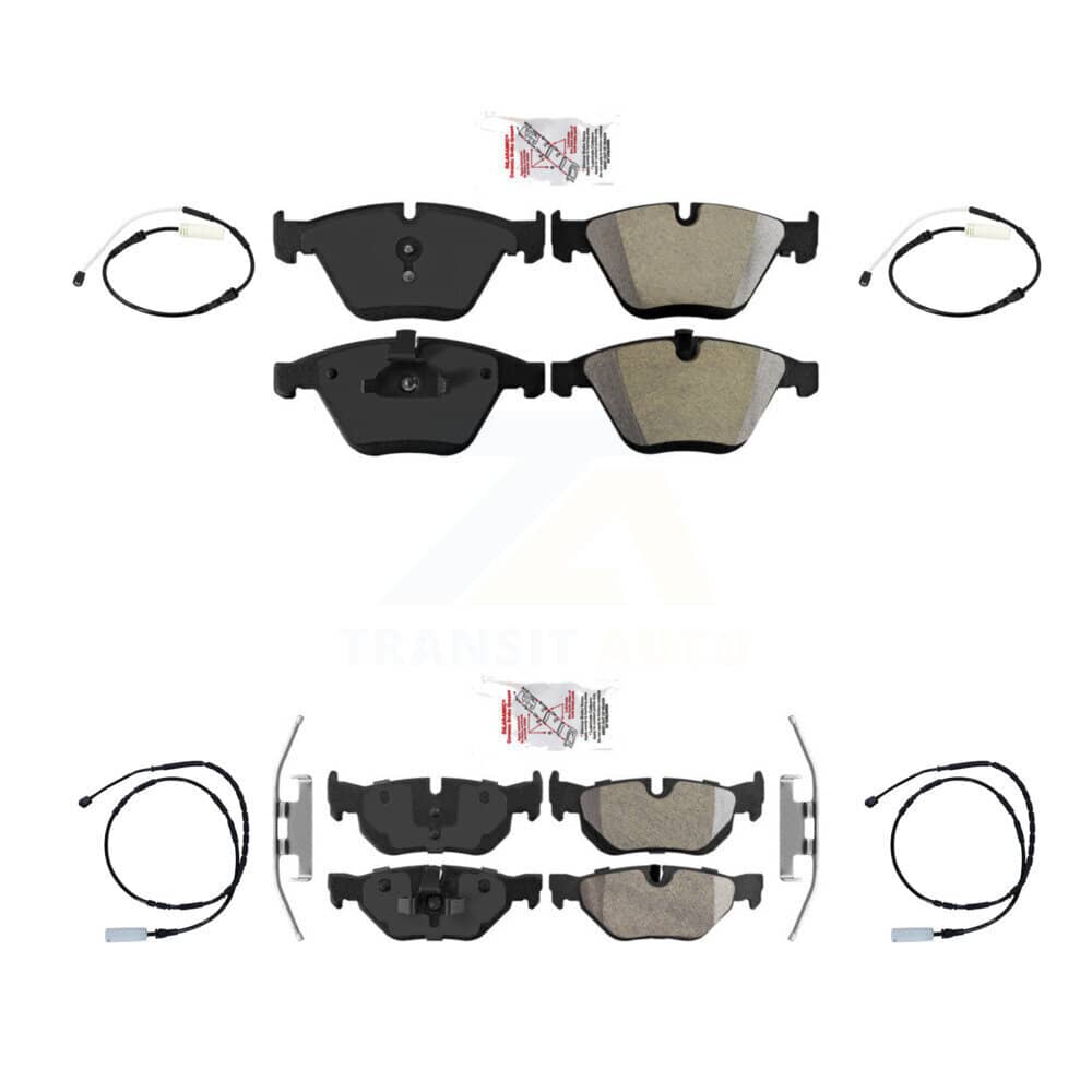 AmeriBRAKES - KNW-100358 - Front and Rear Disc Brake Pad Kits
