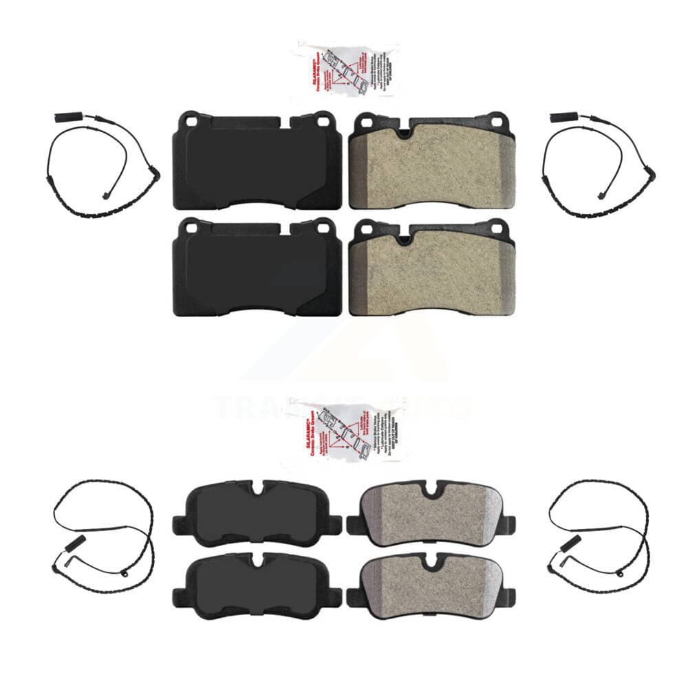 AmeriBRAKES - KNW-100363 - Front and Rear Disc Brake Pad Kits