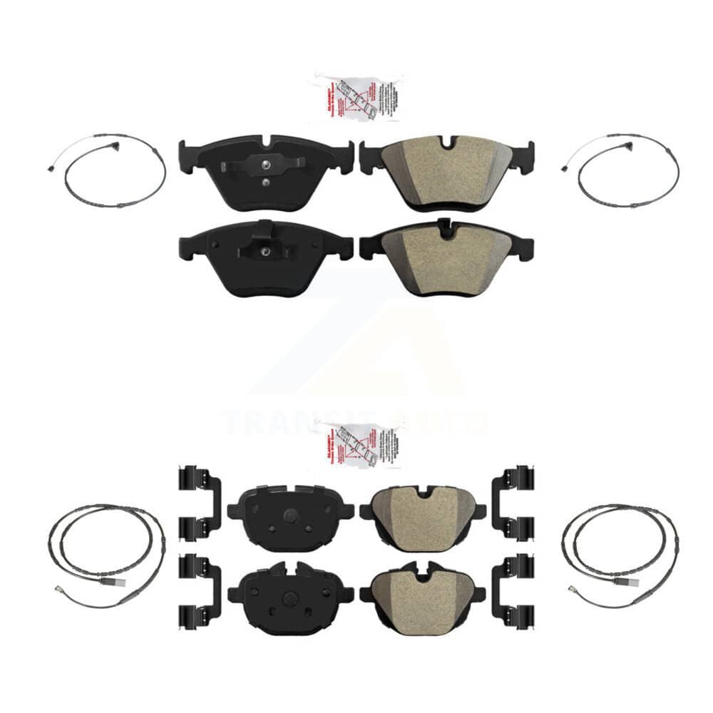 AmeriBRAKES - KNW-100376 - Front and Rear Disc Brake Pad Kits