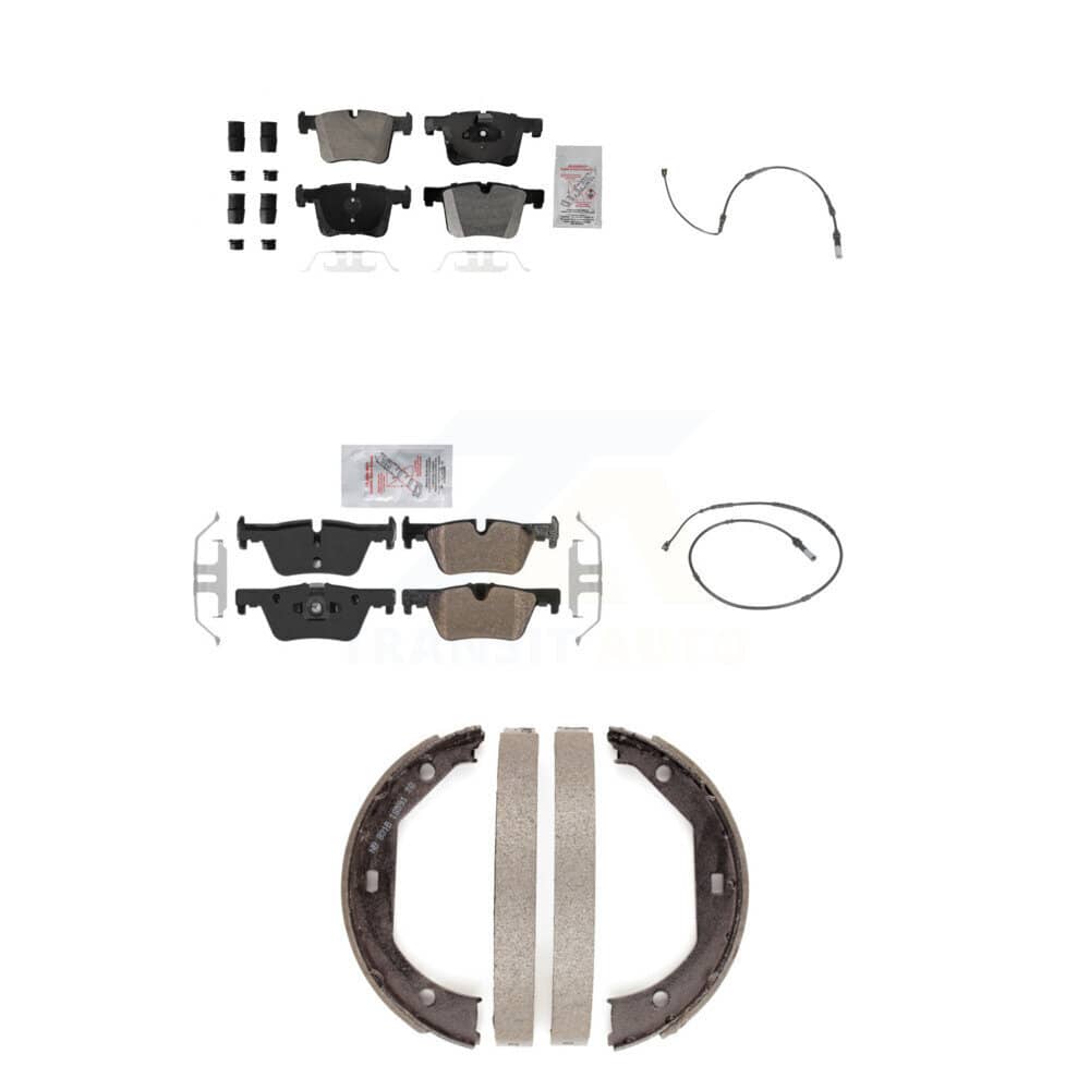 AmeriBRAKES - KNW-100424 - Front and Rear Disc Brake Pad Kits