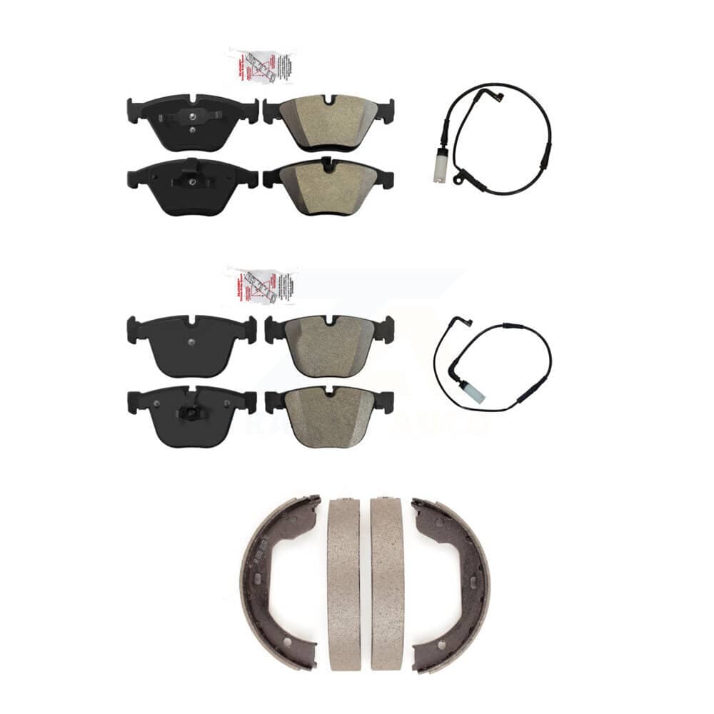 AmeriBRAKES - KNW-100440 - Front and Rear Disc Brake Pad Kits