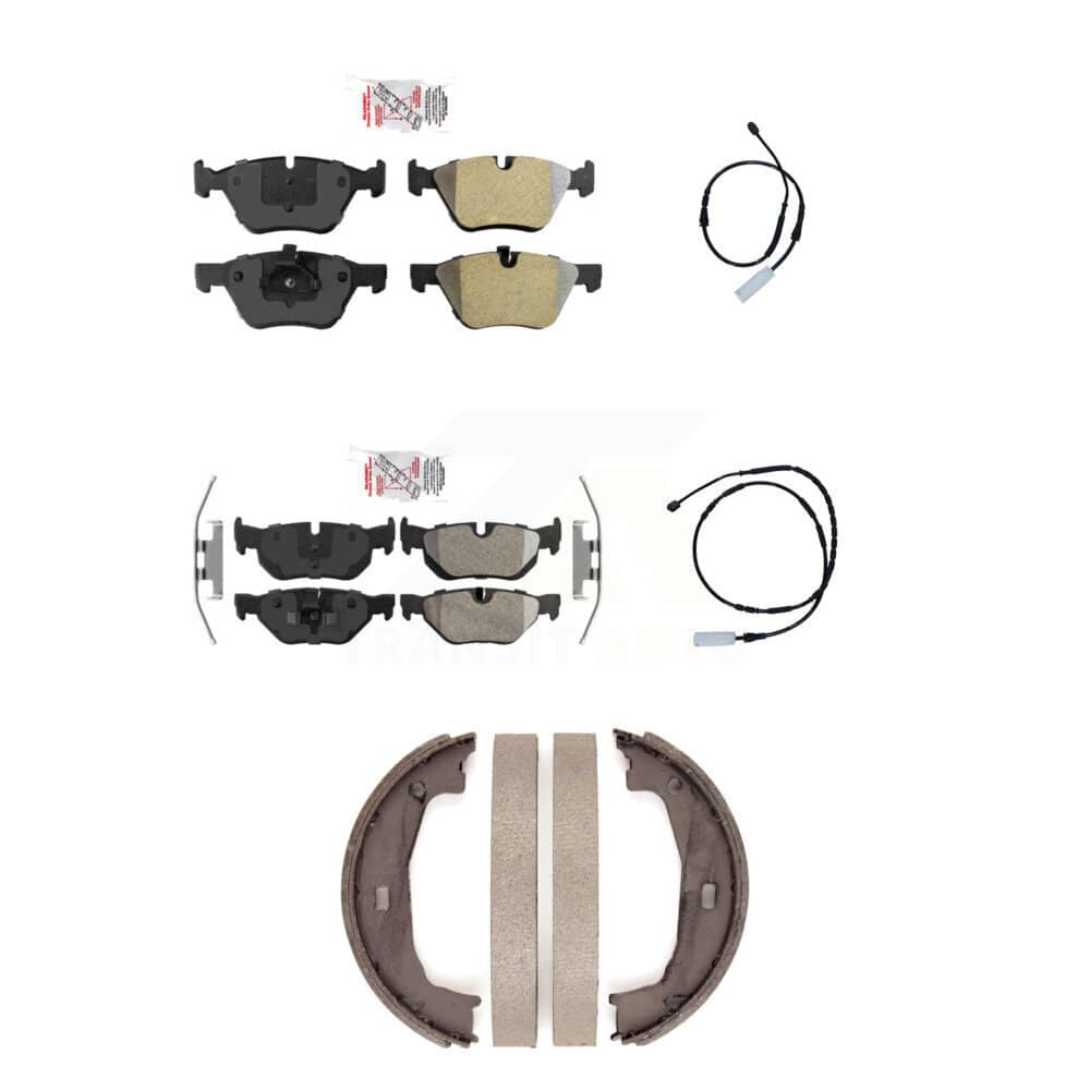 AmeriBRAKES - KNW-100448 - Front and Rear Disc Brake Pad Kits