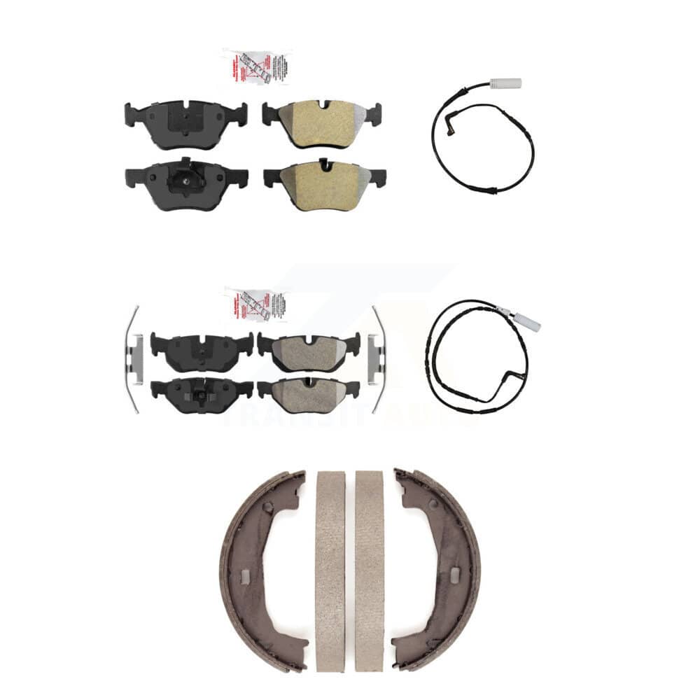 AmeriBRAKES - KNW-100449 - Front and Rear Disc Brake Pad Kits