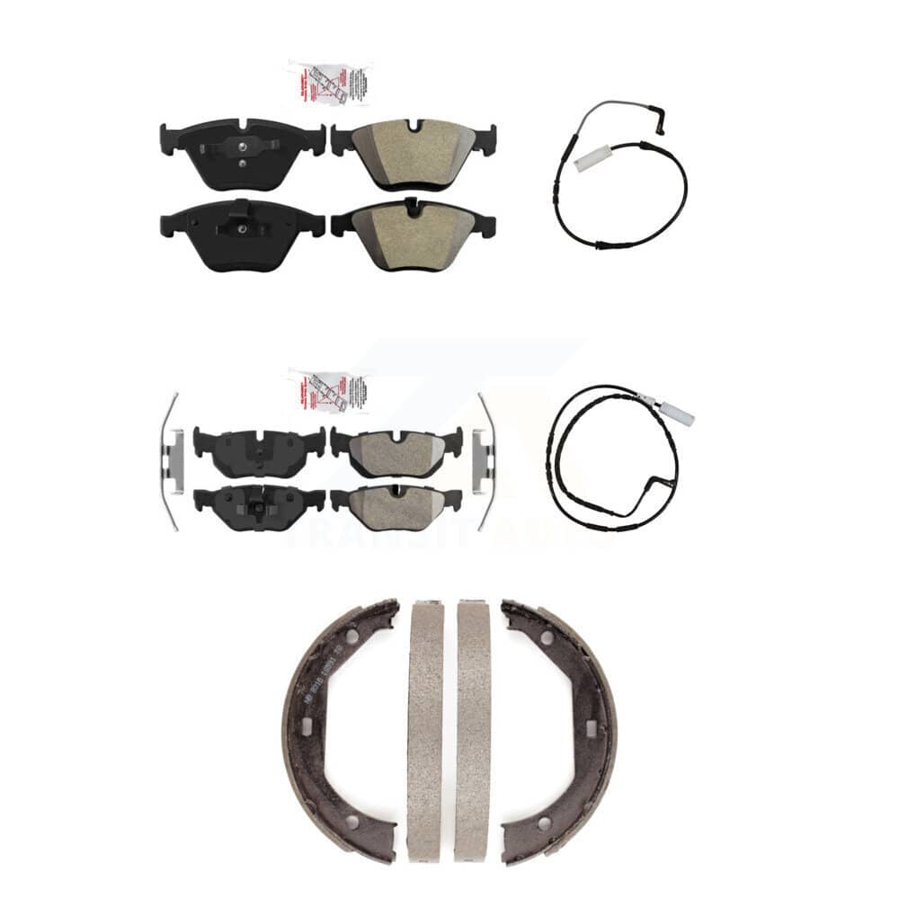 AmeriBRAKES - KNW-100450 - Front and Rear Disc Brake Pad Kits