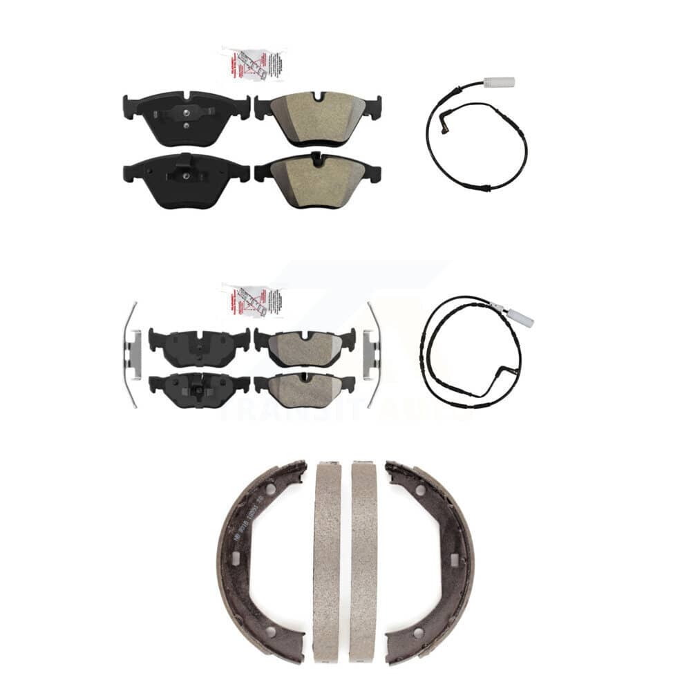 AmeriBRAKES - KNW-100451 - Front and Rear Disc Brake Pad Kits