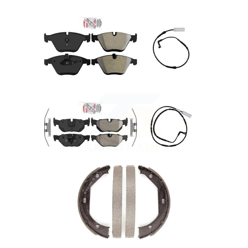 AmeriBRAKES - KNW-100454 - Front and Rear Disc Brake Pad Kits