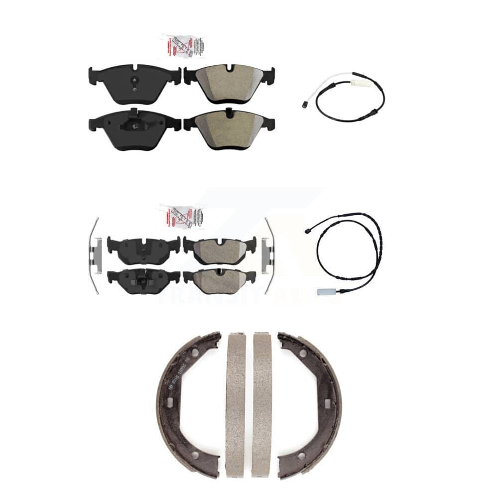 AmeriBRAKES - KNW-100458 - Front and Rear Disc Brake Pad Kits