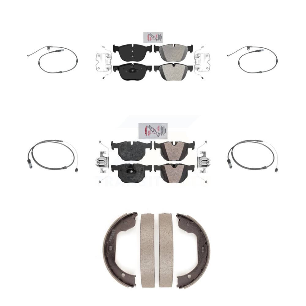AmeriBRAKES - KNW-100479 - Front and Rear Disc Brake Pad Kits