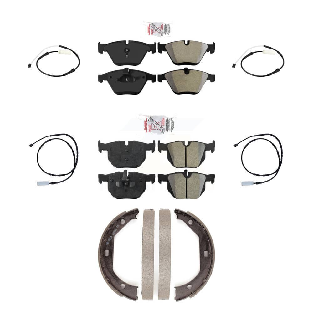 AmeriBRAKES - KNW-100511 - Front and Rear Disc Brake Pad Kits