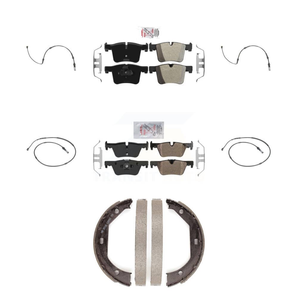 AmeriBRAKES - KNW-100515 - Front and Rear Disc Brake Pad Kits