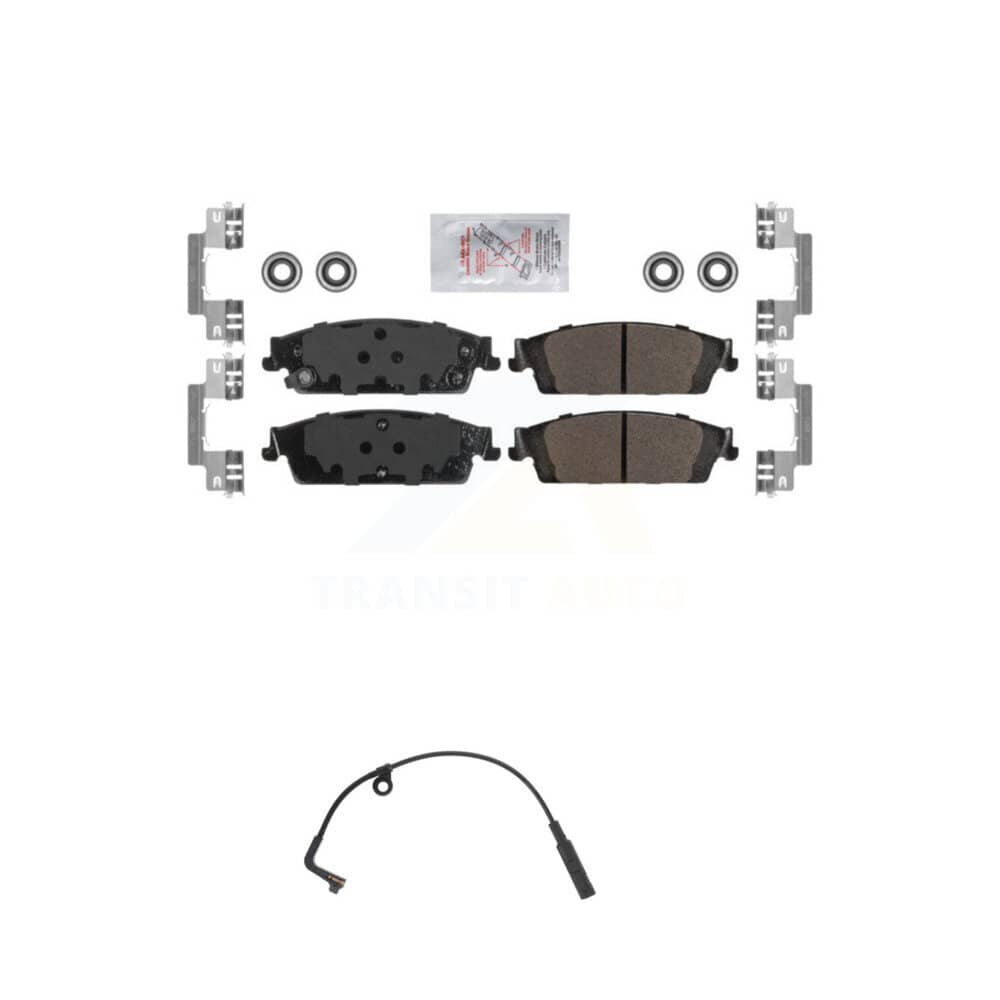 AmeriBRAKES - KNW-100876 - Rear Disc Brake Pad Kits