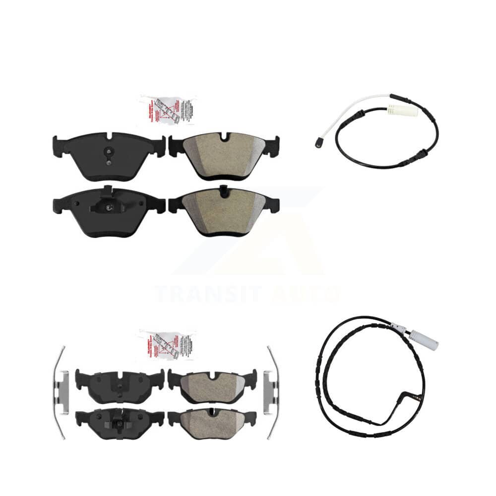 AmeriBRAKES - KNW-101138 - Front and Rear Disc Brake Pad Kits