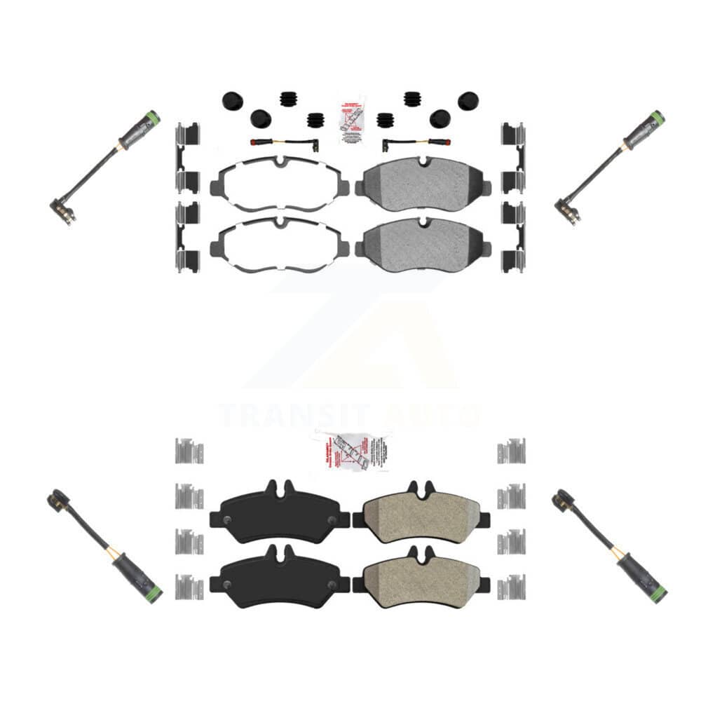AmeriBRAKES - KNW-101152 - Front and Rear Disc Brake Pad Kits
