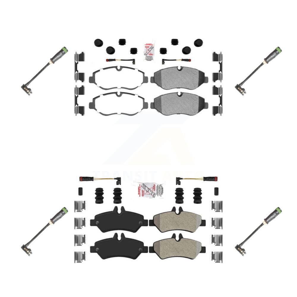 AmeriBRAKES - KNW-101159 - Front and Rear Disc Brake Pad Kits