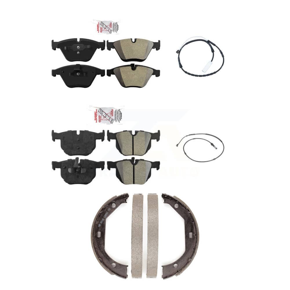 AmeriBRAKES - KNW-101168 - Front and Rear Disc Brake Pad Kits