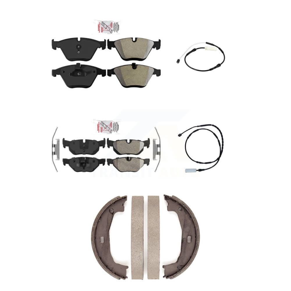 AmeriBRAKES - KNW-101176 - Front and Rear Disc Brake Pad Kits