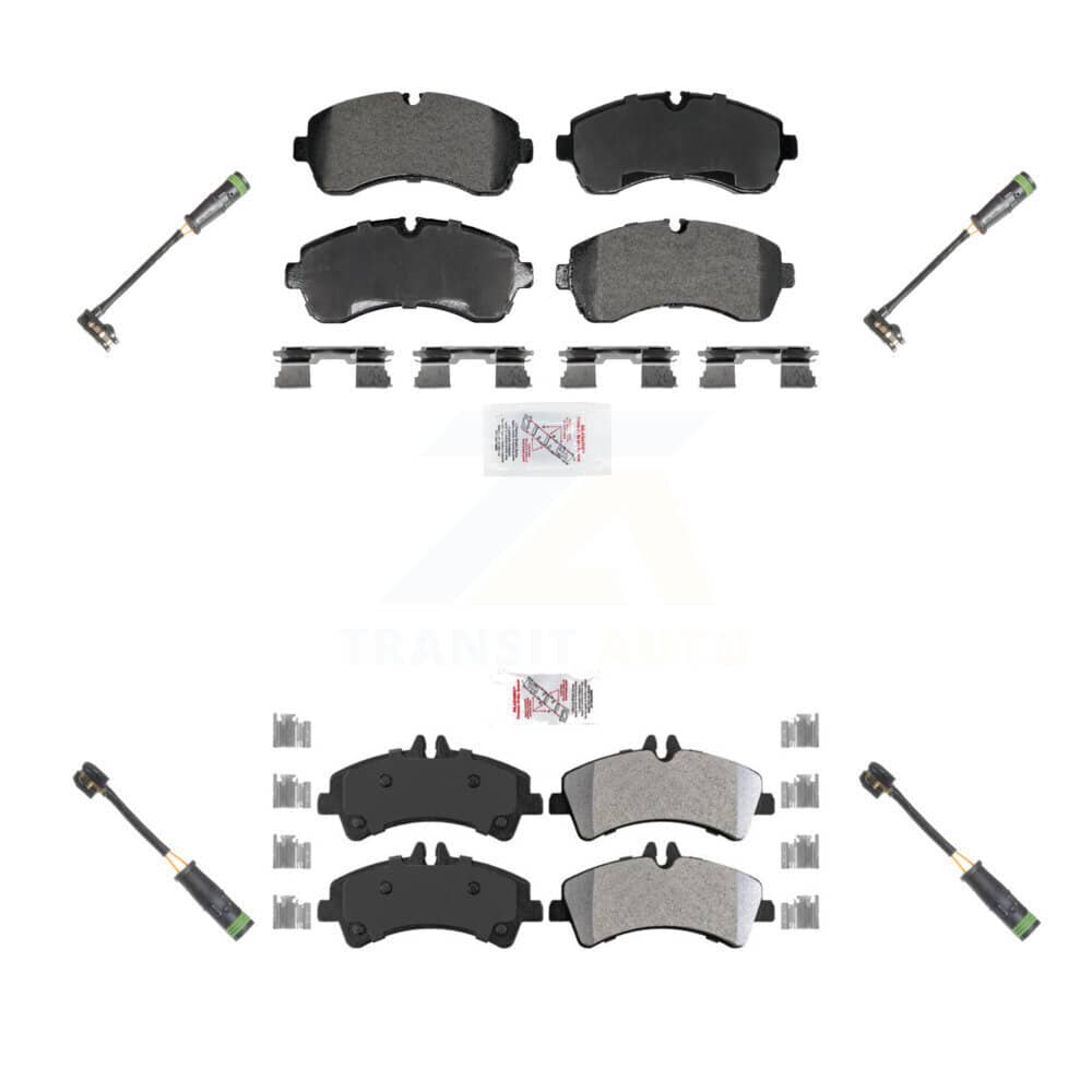 AmeriBRAKES - KNW-101259 - Front and Rear Disc Brake Pad Kits