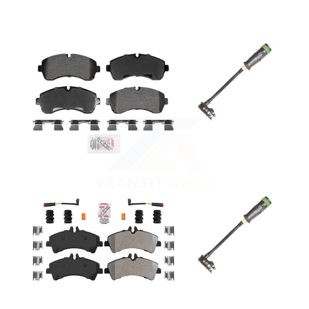 AmeriBRAKES - KNW-101314 - Front and Rear Disc Brake Pad Kits