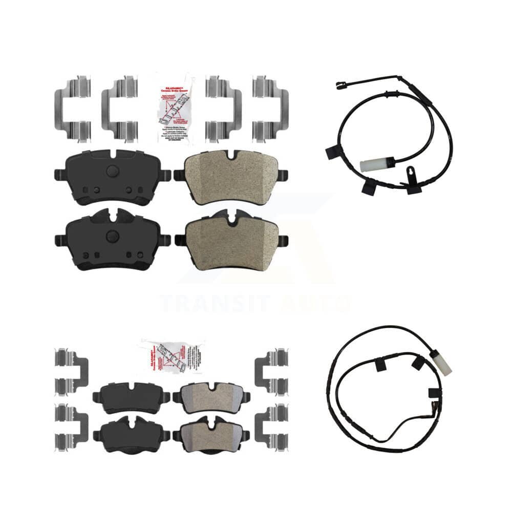 AmeriBRAKES - KNW-101388 - Front and Rear Disc Brake Pad Kits