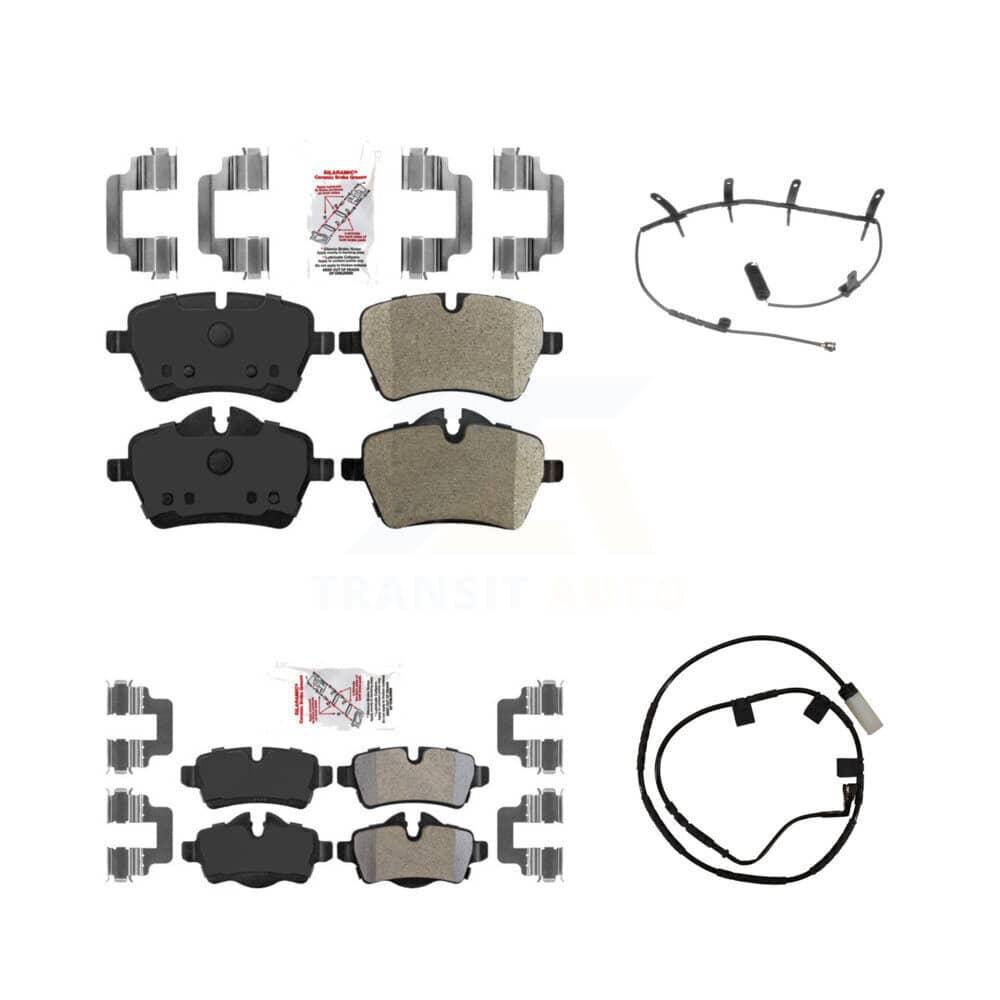 AmeriBRAKES - KNW-101403 - Front and Rear Disc Brake Pad Kits