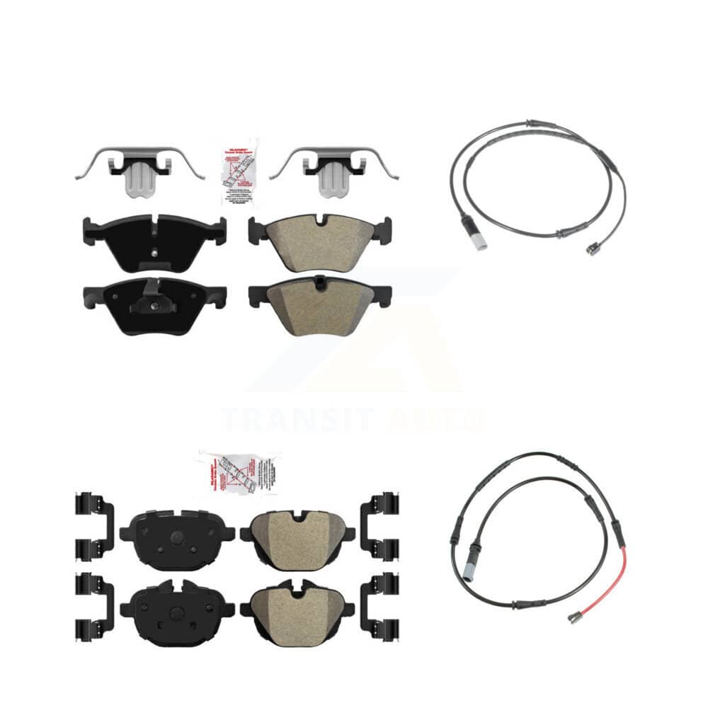 AmeriBRAKES - KNW-101409 - Front and Rear Disc Brake Pad Kits