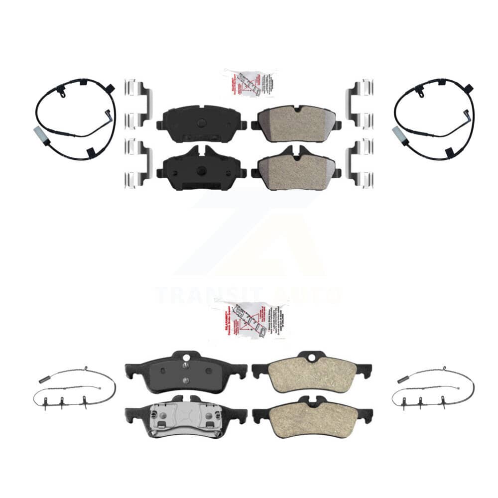 AmeriBRAKES - KNW-101415 - Front and Rear Disc Brake Pad Kits