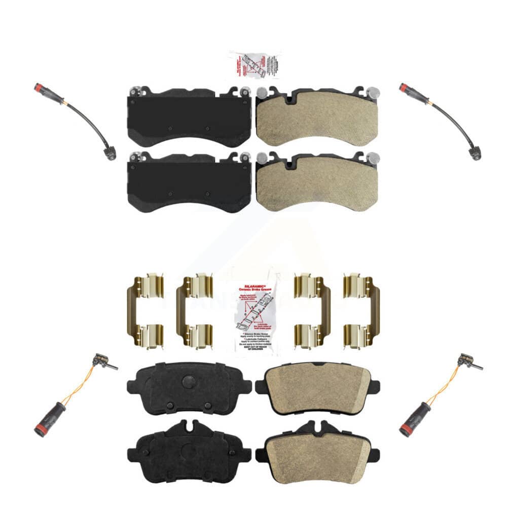 AmeriBRAKES - KNW-101427 - Front and Rear Disc Brake Pad Kits